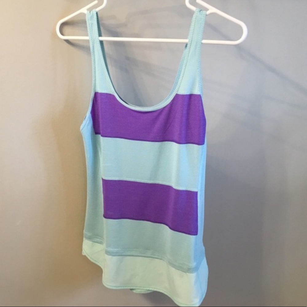 Lululemon blue and purple tank